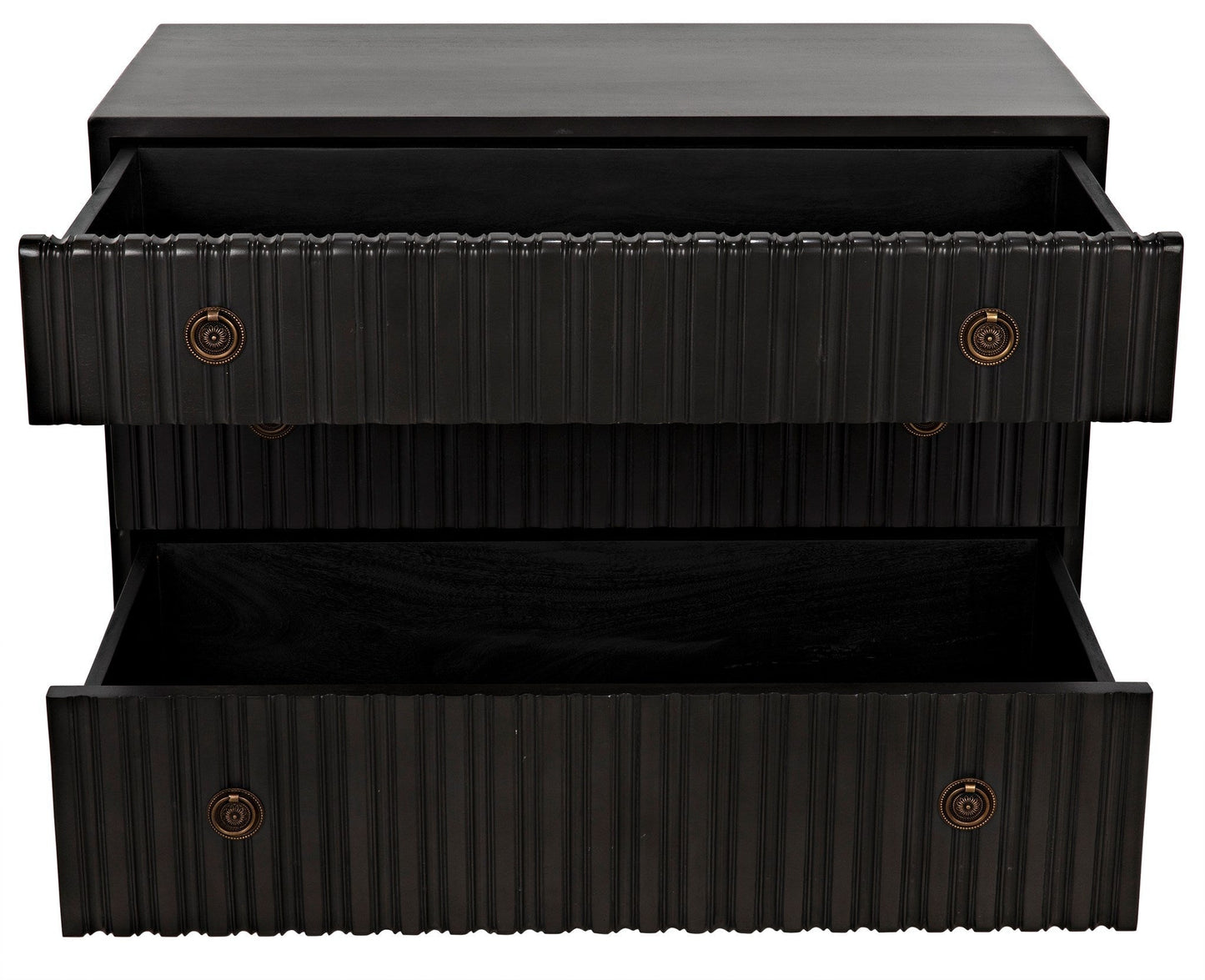 Daryl Wood Black Dresser-Dressers-Noir-Sideboards and Things