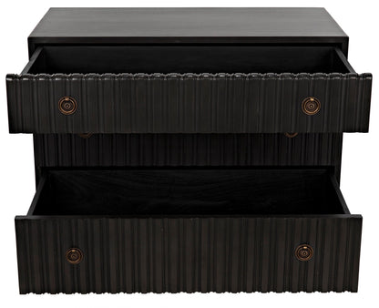 Daryl Wood Black Dresser-Dressers-Noir-Sideboards and Things