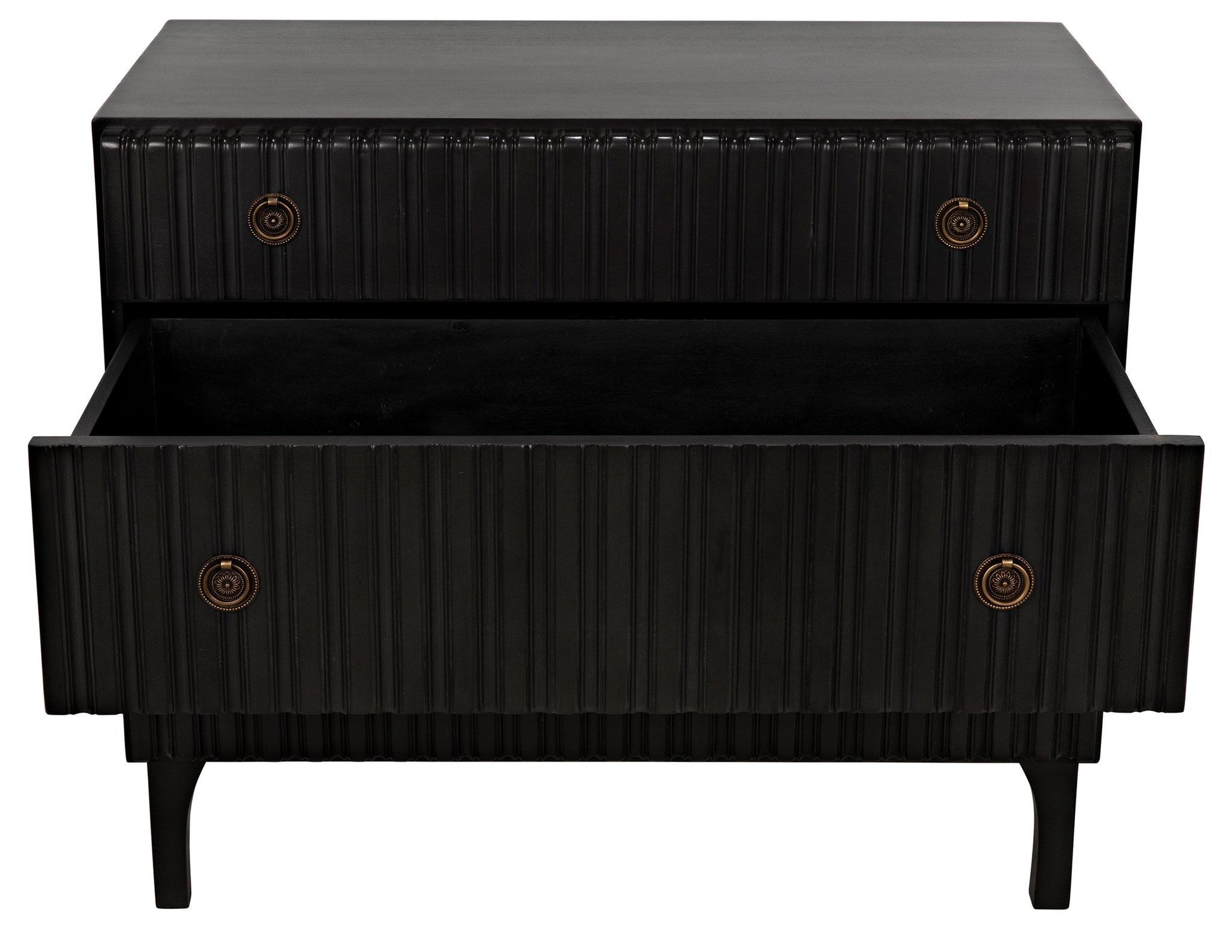 Daryl Wood Black Dresser-Dressers-Noir-Sideboards and Things