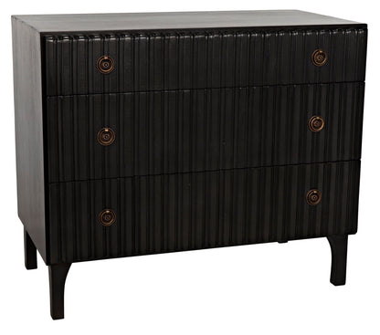 Daryl Wood Black Dresser-Dressers-Noir-Sideboards and Things