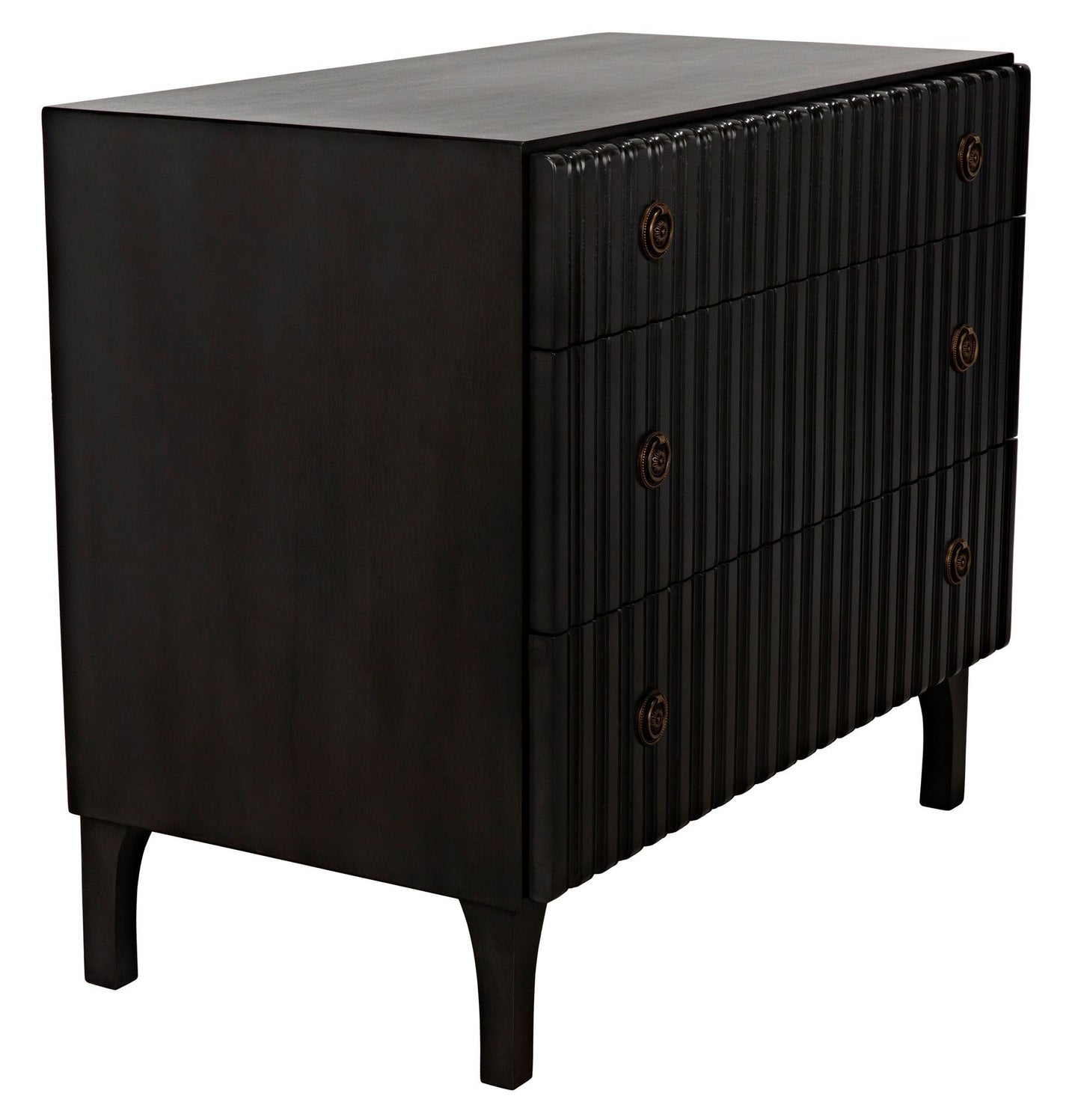 Daryl Wood Black Dresser-Dressers-Noir-Sideboards and Things