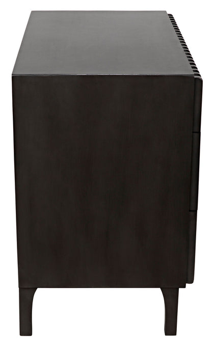 Daryl Wood Black Dresser-Dressers-Noir-Sideboards and Things