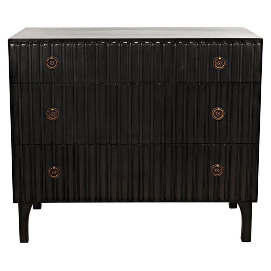 Daryl Wood Black Dresser-Dressers-Noir-Sideboards and Things