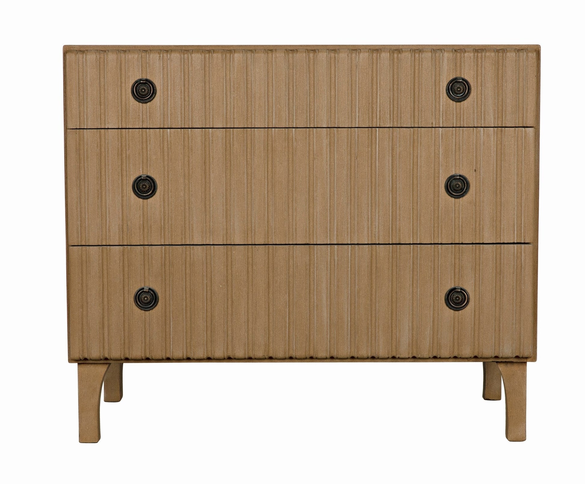 Daryl Wood Brown Dresser-Dressers-Noir-Sideboards and Things