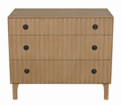 Daryl Wood Brown Dresser-Dressers-Noir-Sideboards and Things