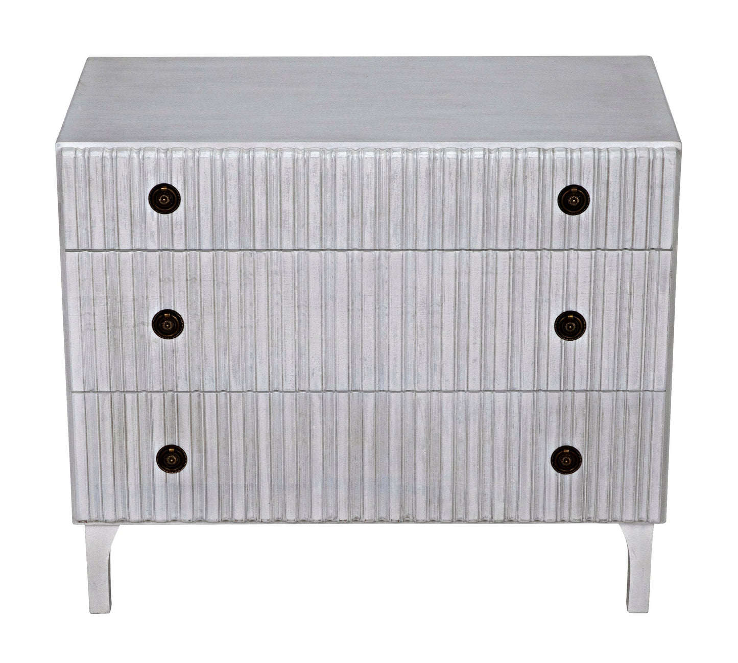 Daryl Wood White Dresser-Dressers-Noir-Sideboards and Things