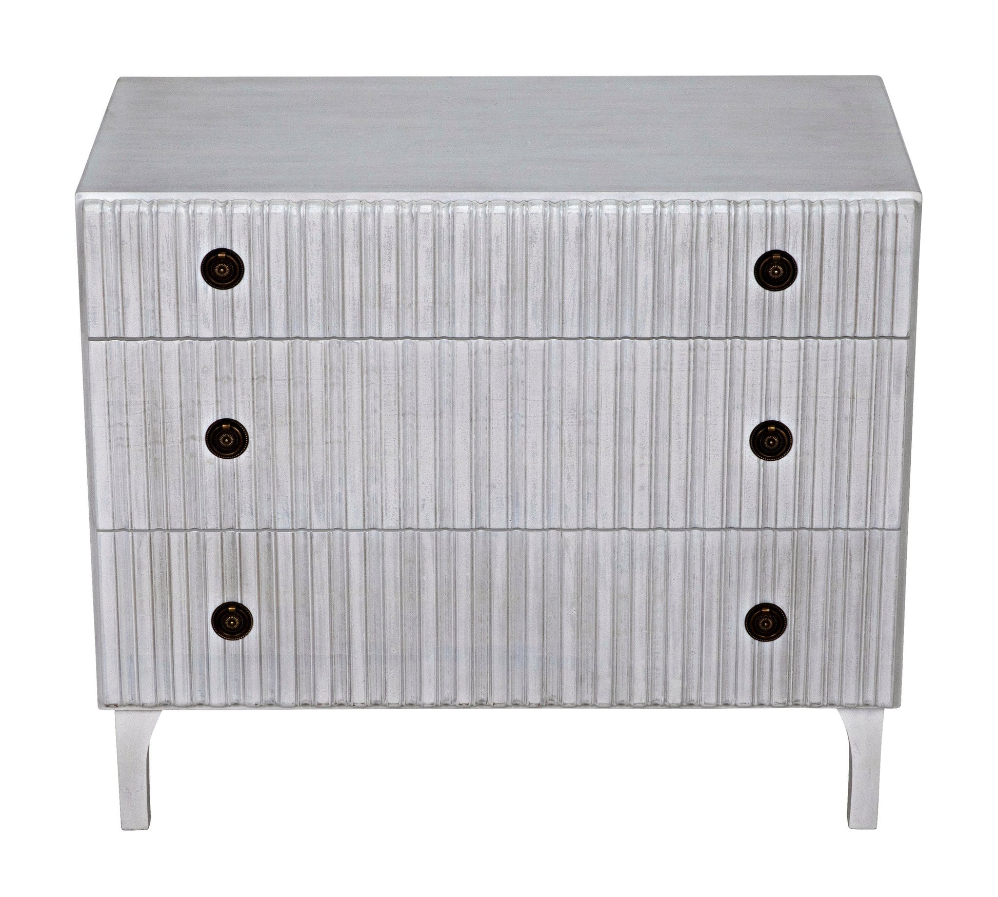 Daryl Wood White Dresser-Dressers-Noir-Sideboards and Things