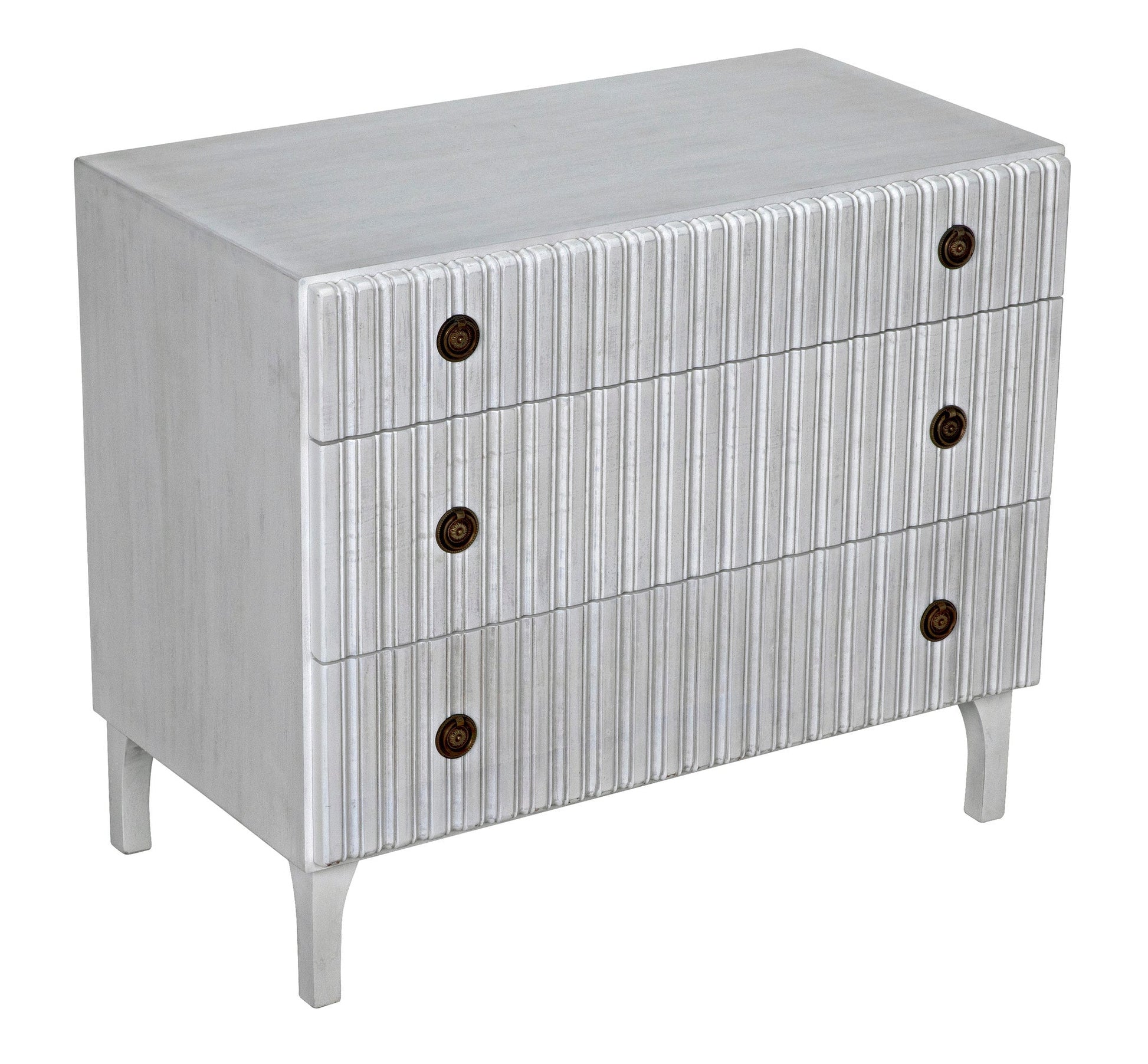 Daryl Wood White Dresser-Dressers-Noir-Sideboards and Things