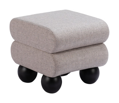 Davao Ottoman Gray-Ottomans-Zuo Modern-LOOMLAN