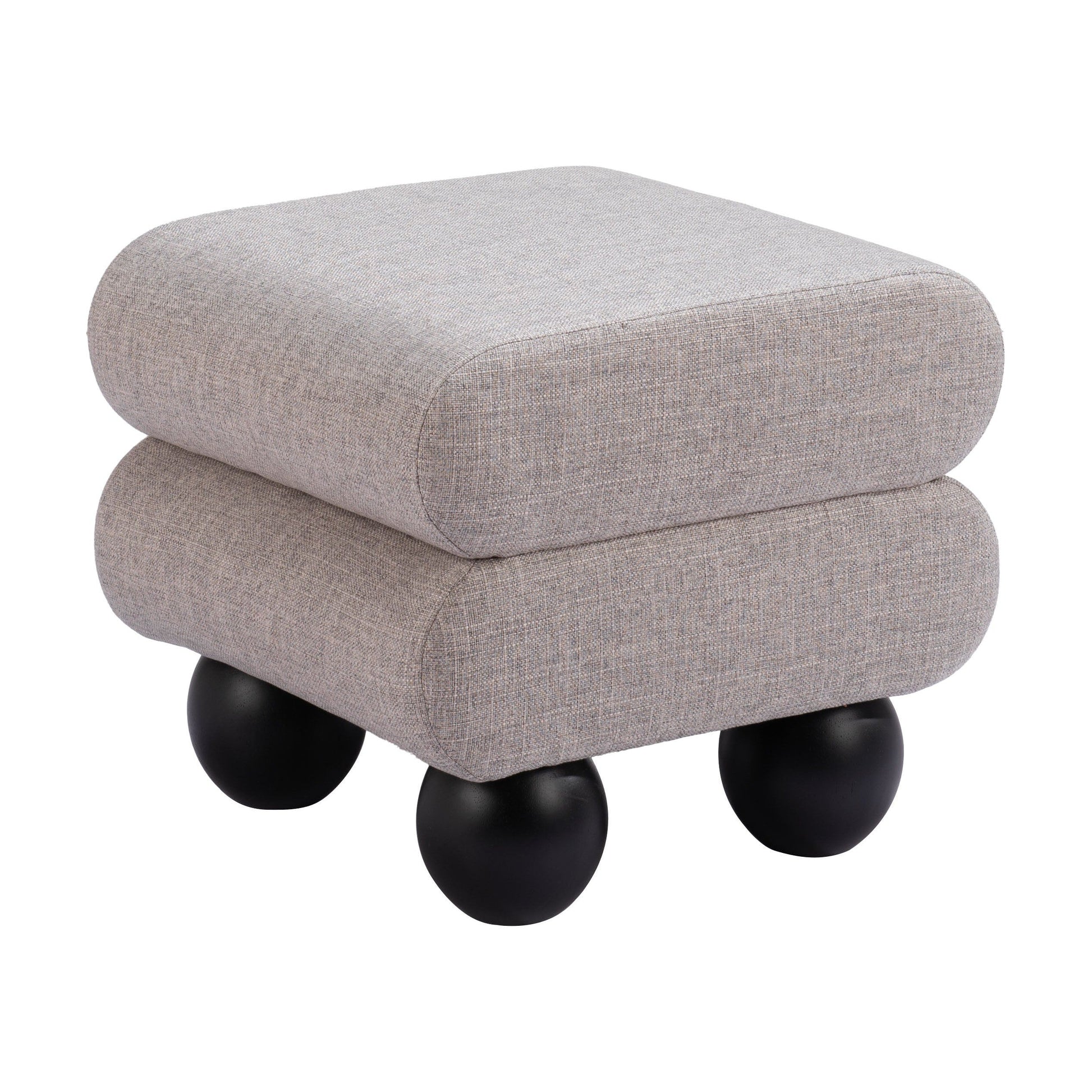 Davao Ottoman Gray-Ottomans-Zuo Modern-LOOMLAN