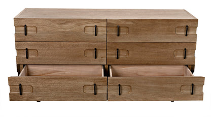 David Sideboard, Washed Walnut-Sideboards-Noir-Sideboards and Things