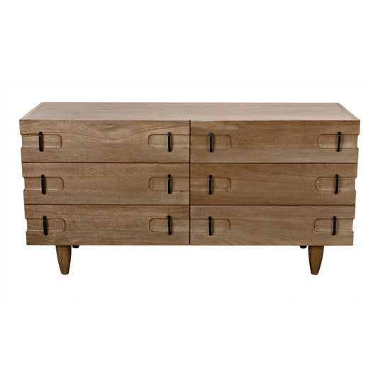 David Sideboard, Washed Walnut-Sideboards-Noir-Sideboards and Things