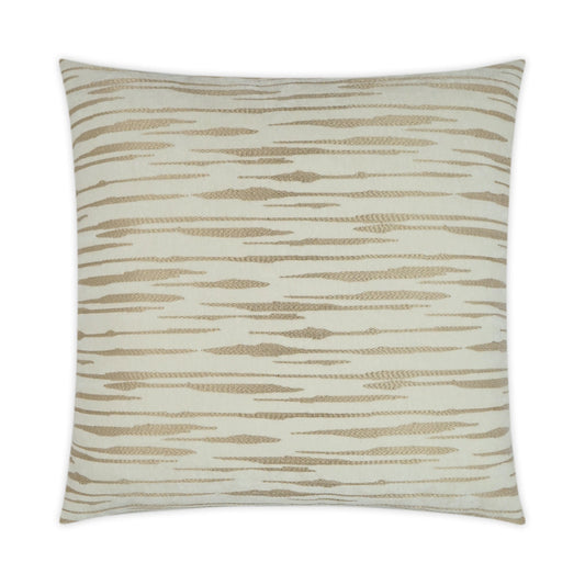 Davos Pillow - Cream-Throw Pillows-D.V. KAP-LOOMLAN