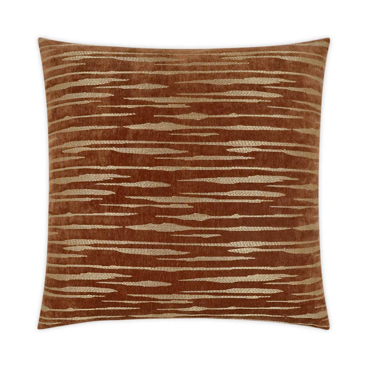 D.V. Kap Davos Rust Red Throw Pillow With Insert