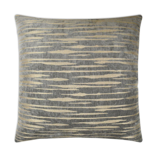 Davos Pillow - Smoke-Throw Pillows-D.V. KAP-LOOMLAN