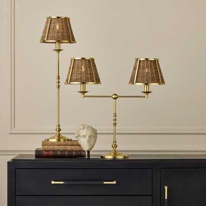 Deauville Desk Lamp-Table Lamps-Currey & Co-Sideboards and Things