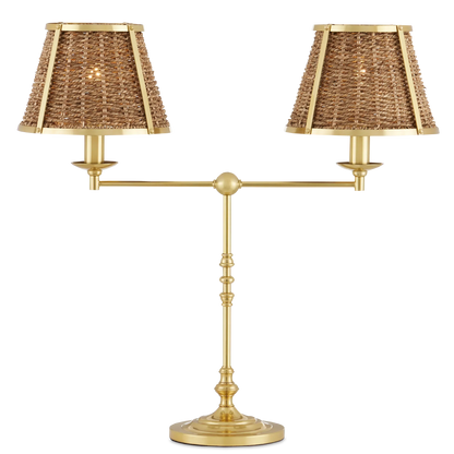 Deauville Desk Lamp-Table Lamps-Currey & Co-Sideboards and Things