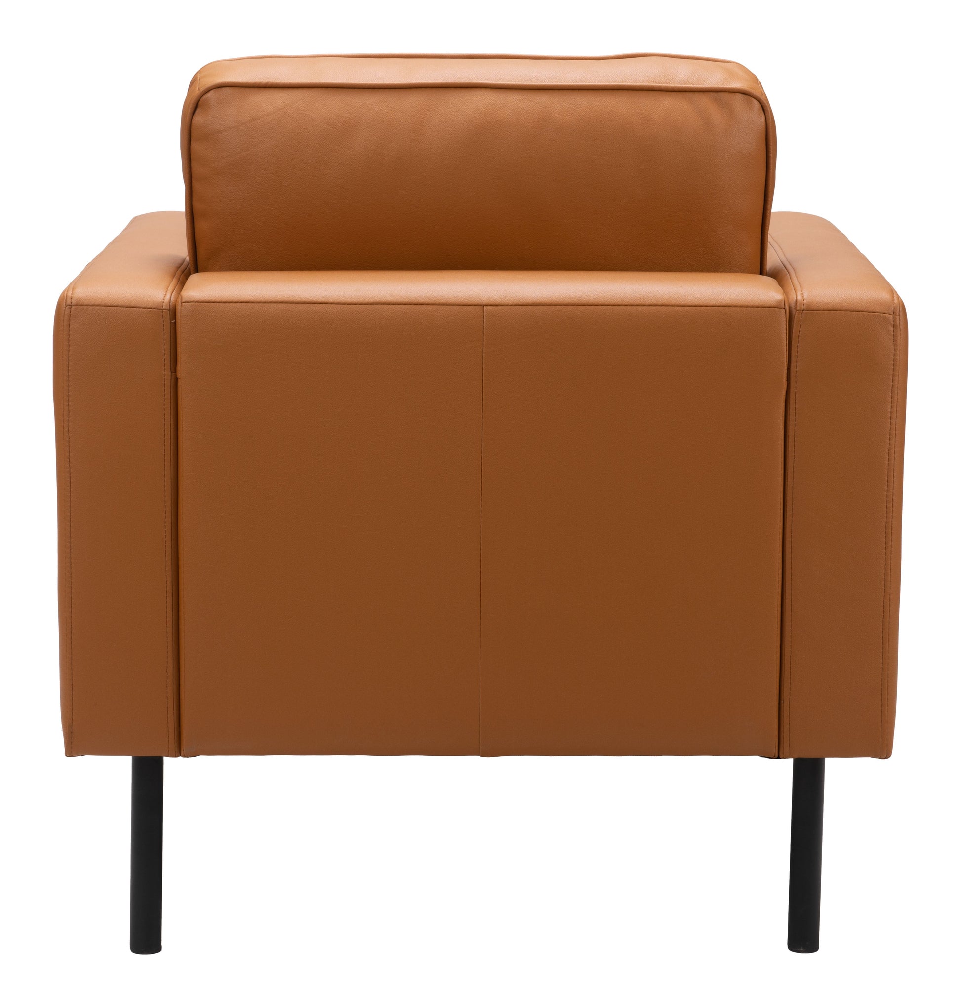 Decade Armchair Brown-Club Chairs-Zuo Modern-LOOMLAN