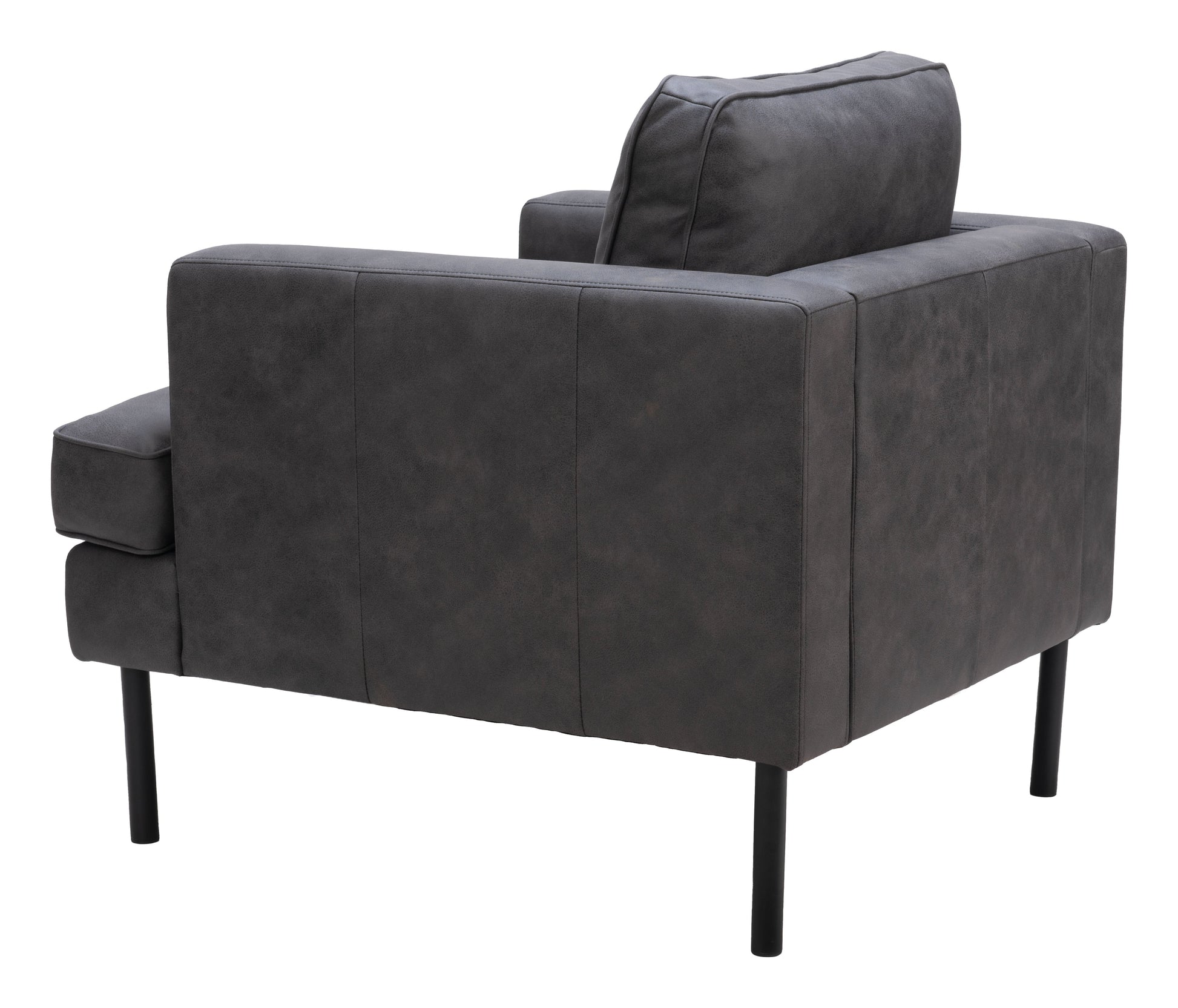 Decade Armchair Vintage Gray-Club Chairs-Zuo Modern-LOOMLAN