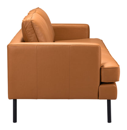 Decade Sofa Brown-Sofas & Loveseats-Zuo Modern-LOOMLAN