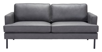 Decade Sofa Vintage Gray-Sofas & Loveseats-Zuo Modern-LOOMLAN