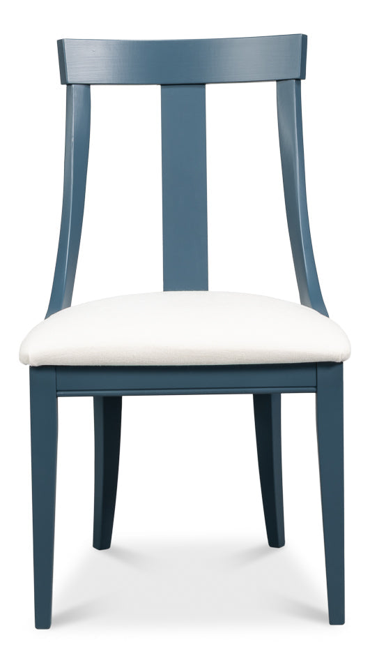 Sarreid Deco Fabric Armless Dining Chair 2PC