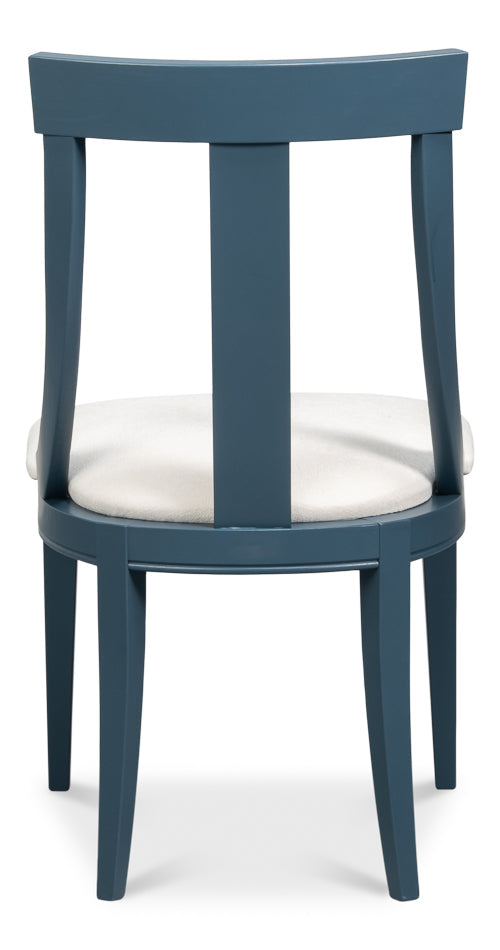Sarreid Deco Fabric Armless Dining Chair 2PC
