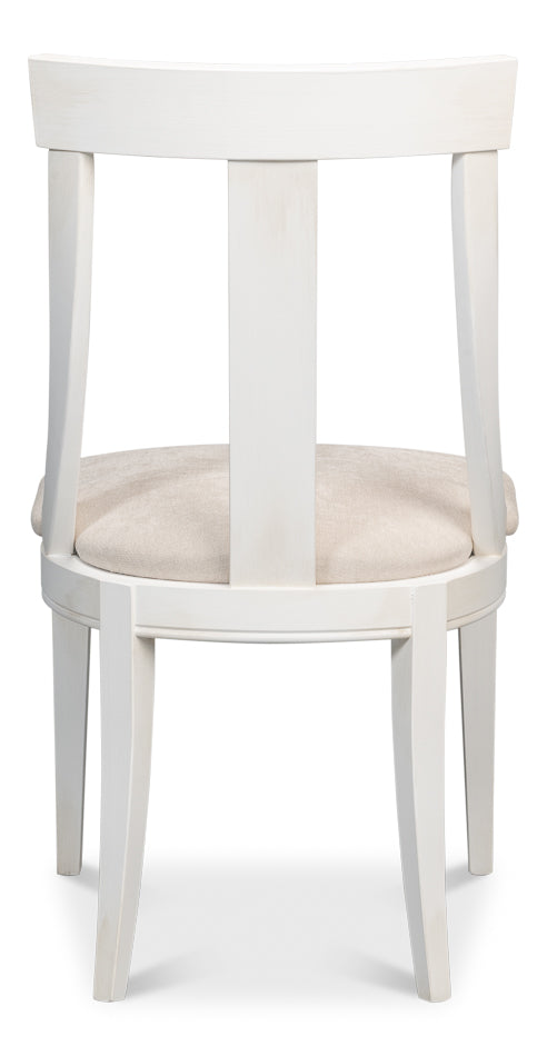 Sarreid Deco Fabric Armless Dining Chair 2PC