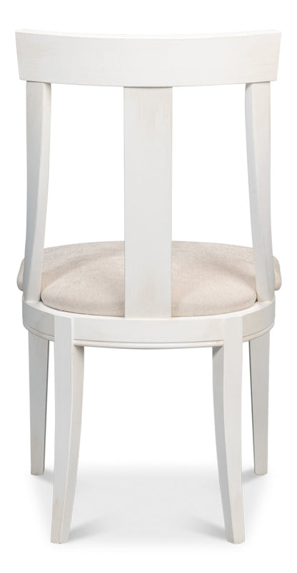 Sarreid Deco Fabric Armless Dining Chair 2PC