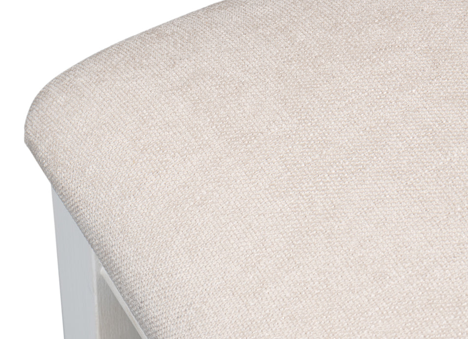 Sarreid Deco Fabric Armless Dining Chair 2PC