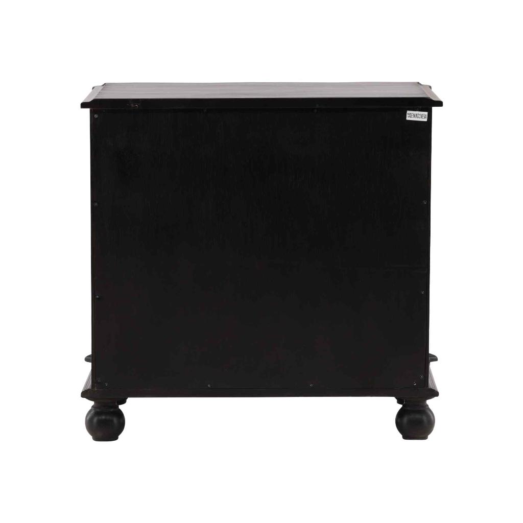 Deeds Wooden Black Chest