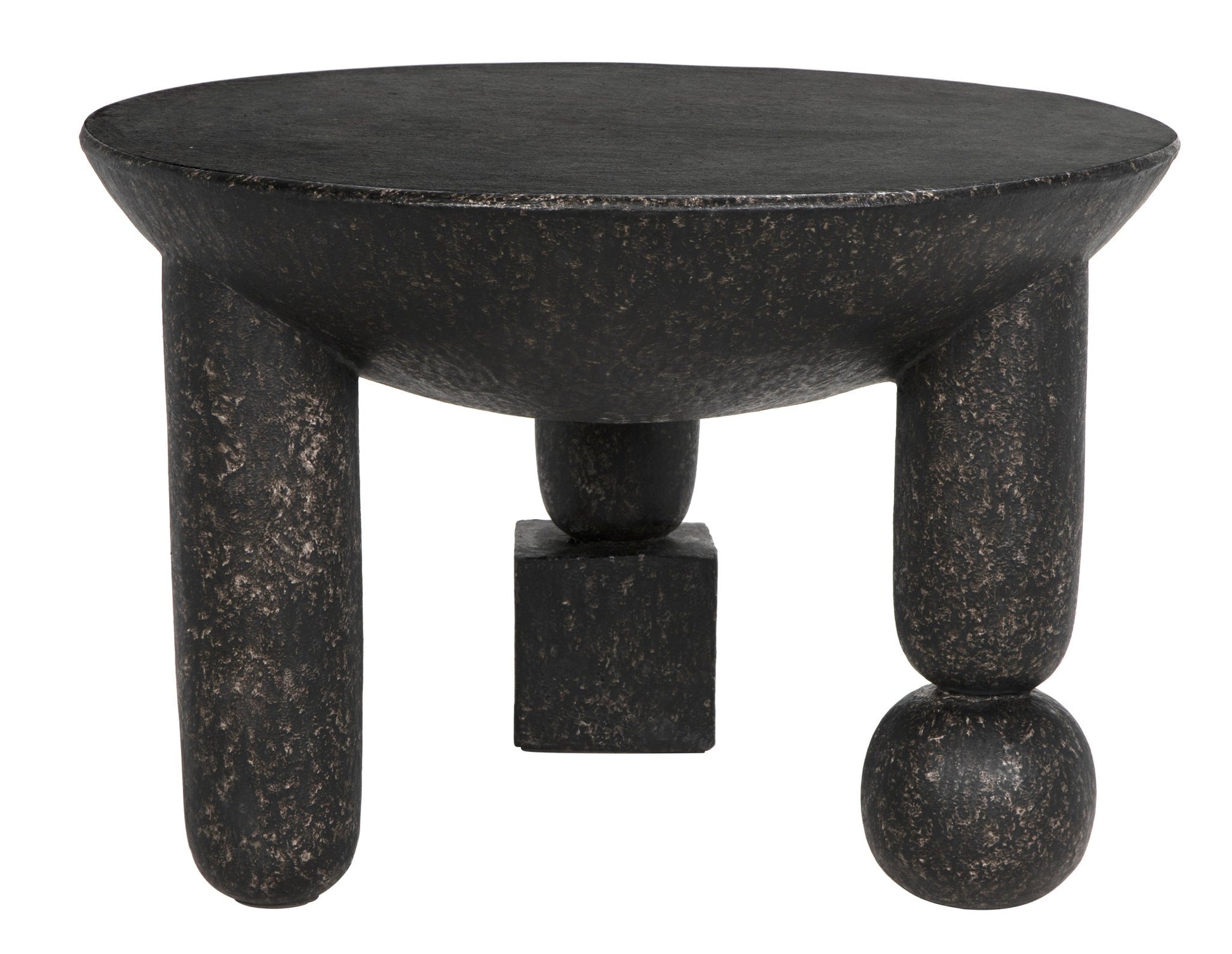 Delfi Side Table-Side Tables-Noir-Sideboards and Things