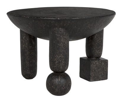 Delfi Side Table-Side Tables-Noir-Sideboards and Things