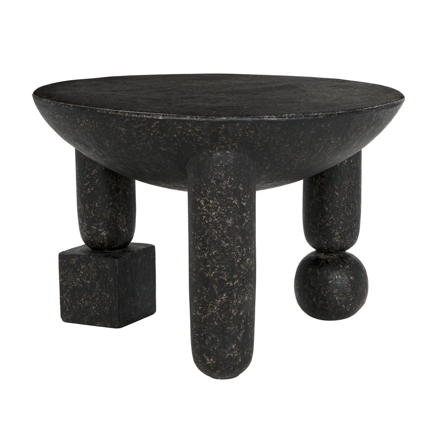 Delfi Side Table-Side Tables-Noir-Sideboards and Things