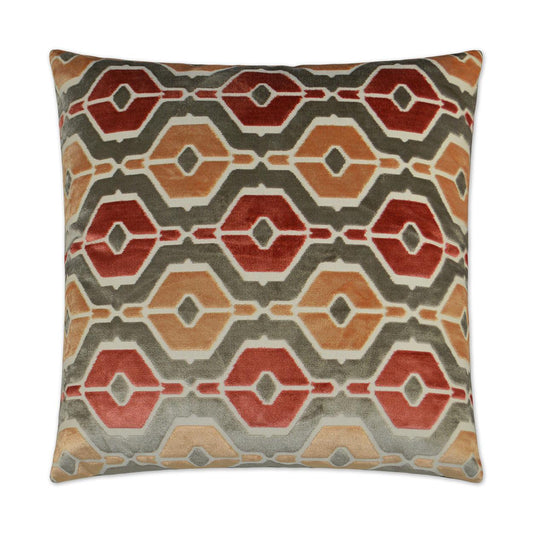 Dellan Pillow - Coral-Throw Pillows-D.V. KAP-LOOMLAN