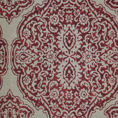 D.V. Kap Delmonico Red Throw Pillow With Insert