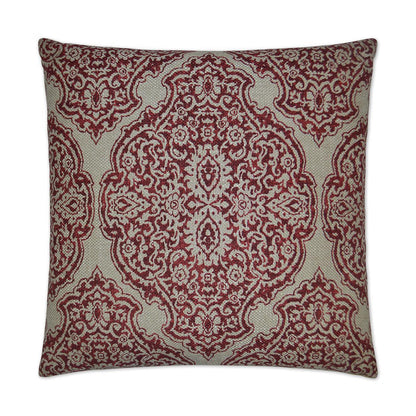 D.V. Kap Delmonico Red Throw Pillow With Insert