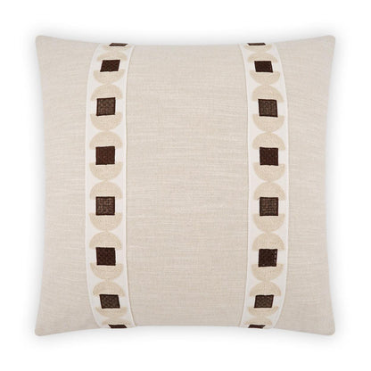 D.V. Kap Demeter Brown Throw Pillow With Insert