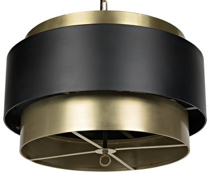 Demetrius Metal Pendant-Pendants-Noir-Sideboards and Things