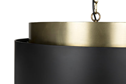 Demetrius Metal Pendant-Pendants-Noir-Sideboards and Things