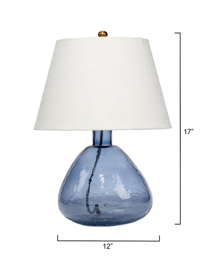 Demi Table Lamp - Blue-Table Lamps-Jamie Young-Sideboards and Things