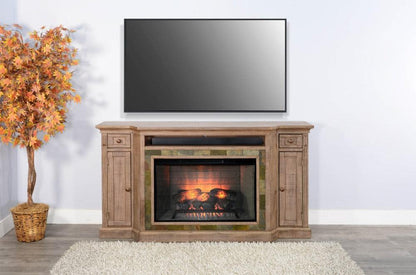 Desert Rock Tv Console Only Light Brown TV Stands & Media Centers Sideboards and Things By Sunny D