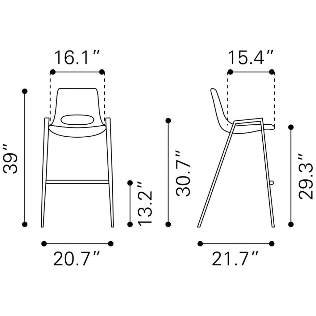 Desi Barstool (Set of 2)