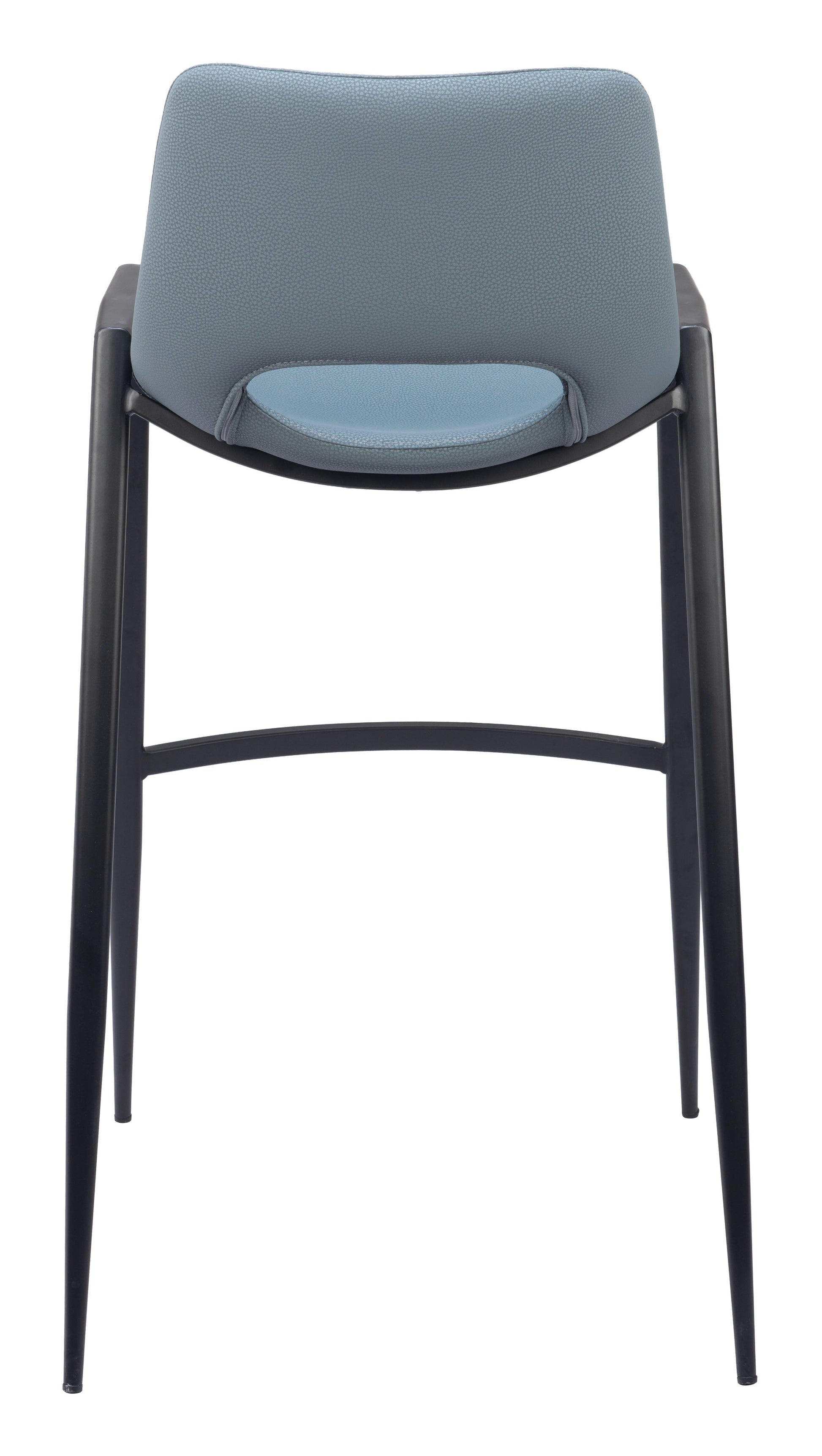 Desi Barstool (Set of 2) Blue-Bar Stools-Zuo Modern-LOOMLAN