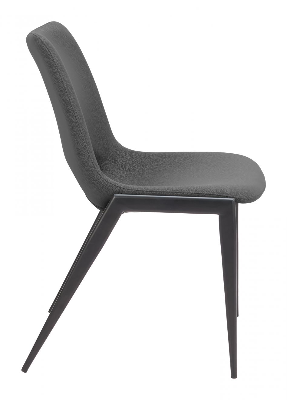 Zuo Modern Desi Faux Leather Armless Dining Chair 2PC