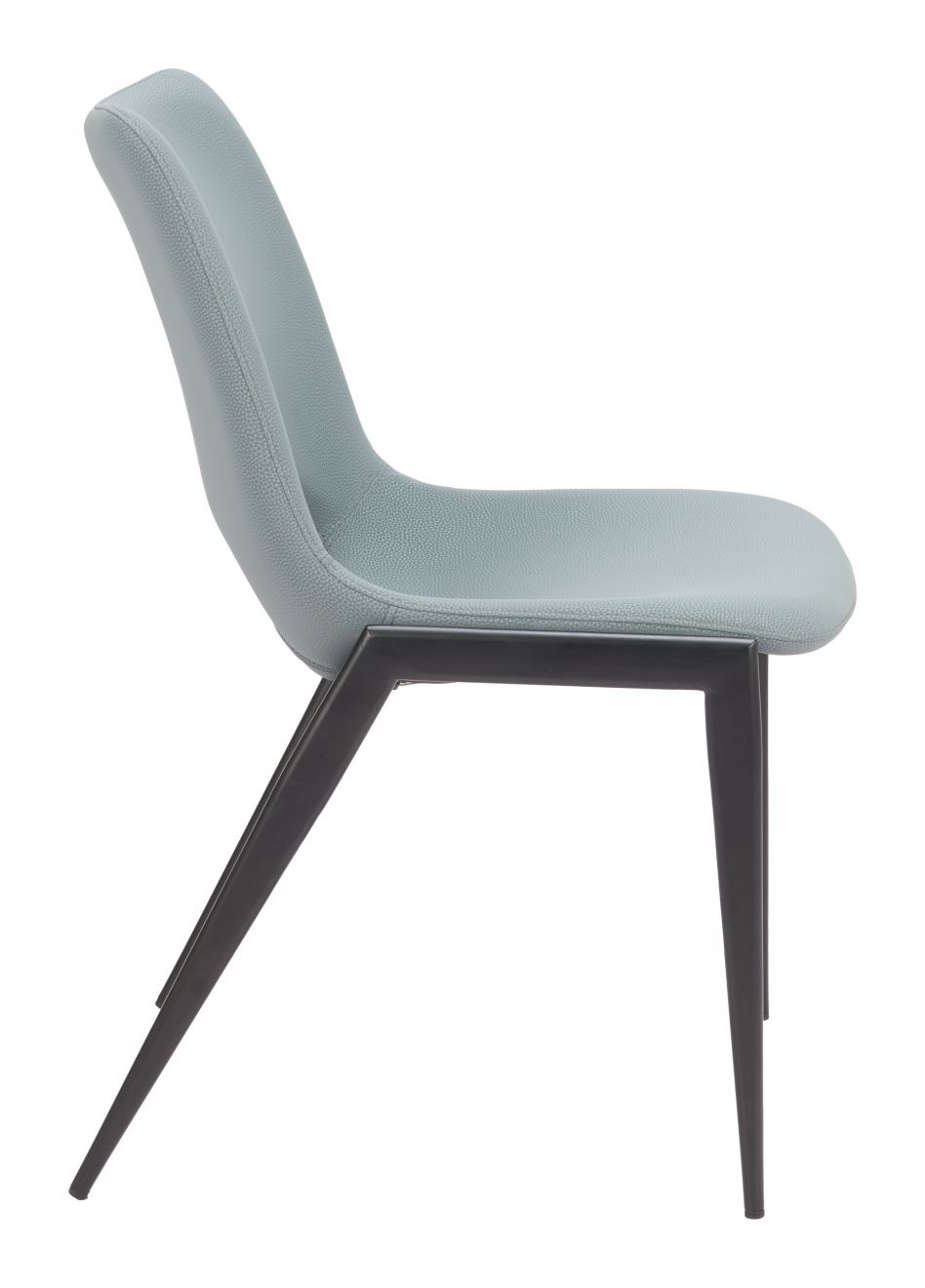 Zuo Modern Desi Faux Leather Armless Dining Chair 2PC