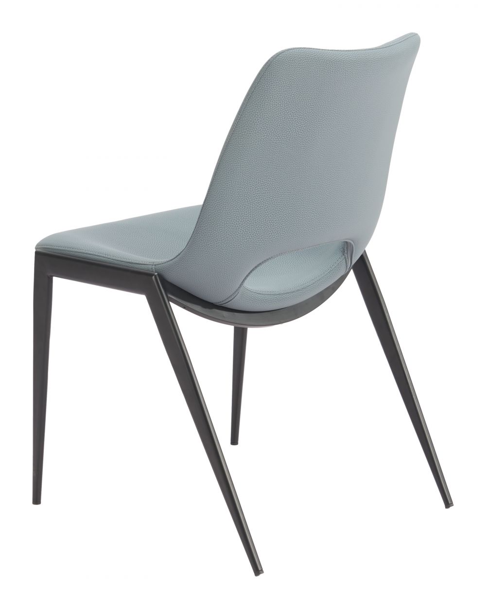 Zuo Modern Desi Faux Leather Armless Dining Chair 2PC