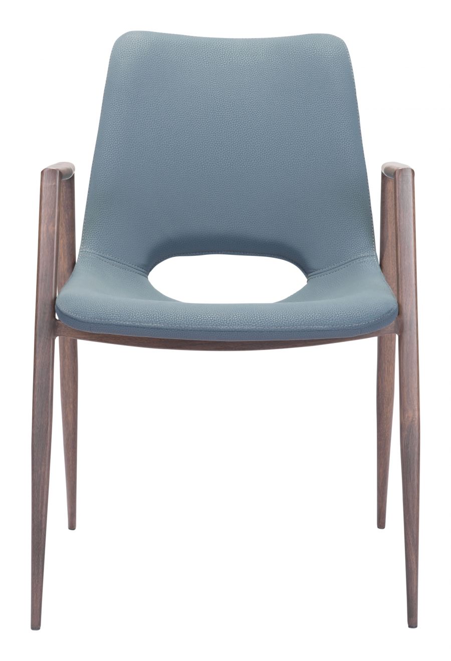 Zuo Modern Desi Faux Leather Dining Chair 2PC