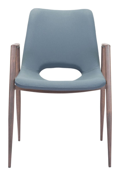 Zuo Modern Desi Faux Leather Dining Chair 2PC