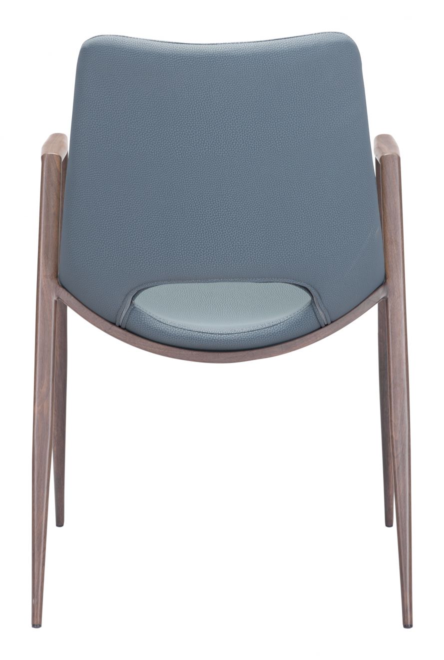 Zuo Modern Desi Faux Leather Dining Chair 2PC